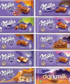 Milka Chocolate Bars Assorted Flavors 250g