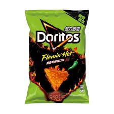 Doritos Flamin' Hot Jalapeno Flavored Potato Chips (Taiwan) - 40g